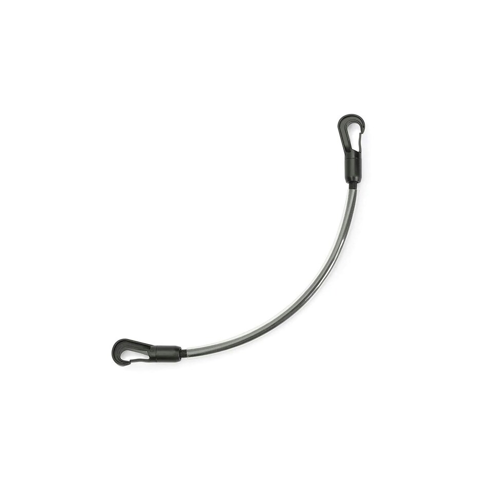 image 1 of Shires Elastic Horse Fillet Strap - Black - 50cm
