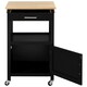 image 1 of Yaheetech Rolling Kitchen Cart W/Wheels