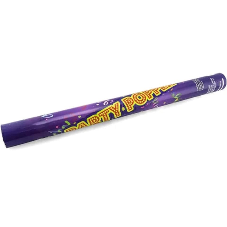 image 1 of Multicoloured Confetti Large Twist Party Popper Shooter Cannon 60cm