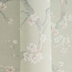 image 1 of Oriental Blossom Wallpaper in Sage Green | Green | Sage Green | 53cm x 10m