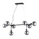 image 1 of BHS Hennock Large Diner Pendant, Satin Black