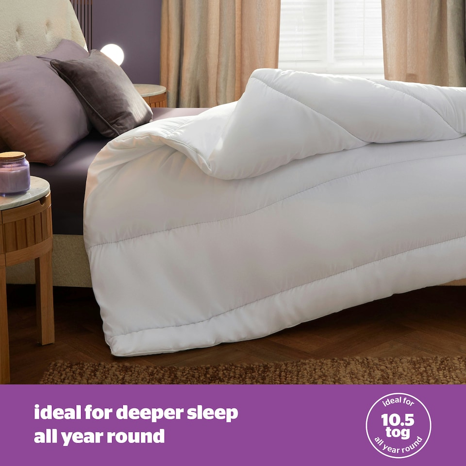 image 1 of Silentnight Deep Sleep 10.5 Tog Duvet, Double