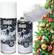 image 1 of 4 x 200ml Artificial Christmas Snow Spray Xmas Tree Window Craft Decoration