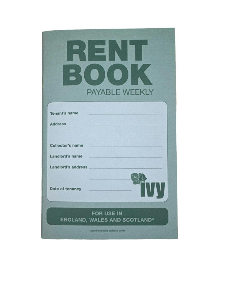 image 1 of Rent Book For Use in England, Wales & Scotland