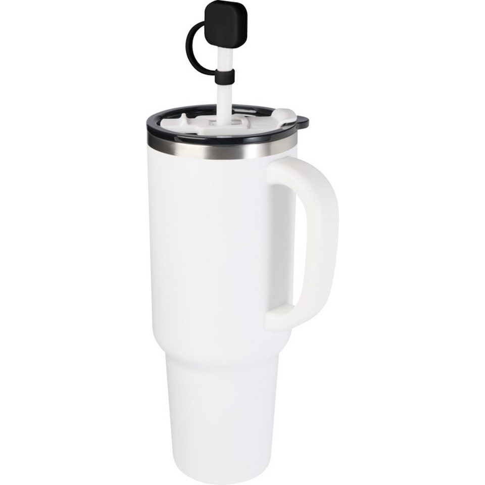 image 1 of Floso Sip Silicone Straw Protector | Black | Solid Black | One Size | 1