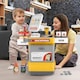 image 5 of 47PCS Grocery Store Cash Register Playset with Scanner Play Food Sound and Light Effects
