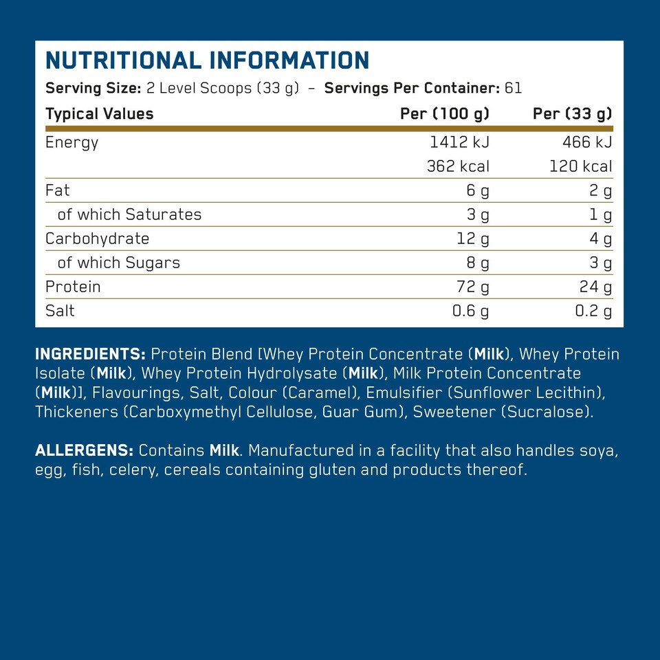 image 1 of Applied Nutrition Critical Whey Advanced Protein Powder - Cookies N Cream - 61 Servings
