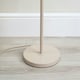 image 2 of ValueLights Bibi Natural Stone 2 Way Adjustable Multi-Directional Metal Floor Lamp with LED Bulbs
