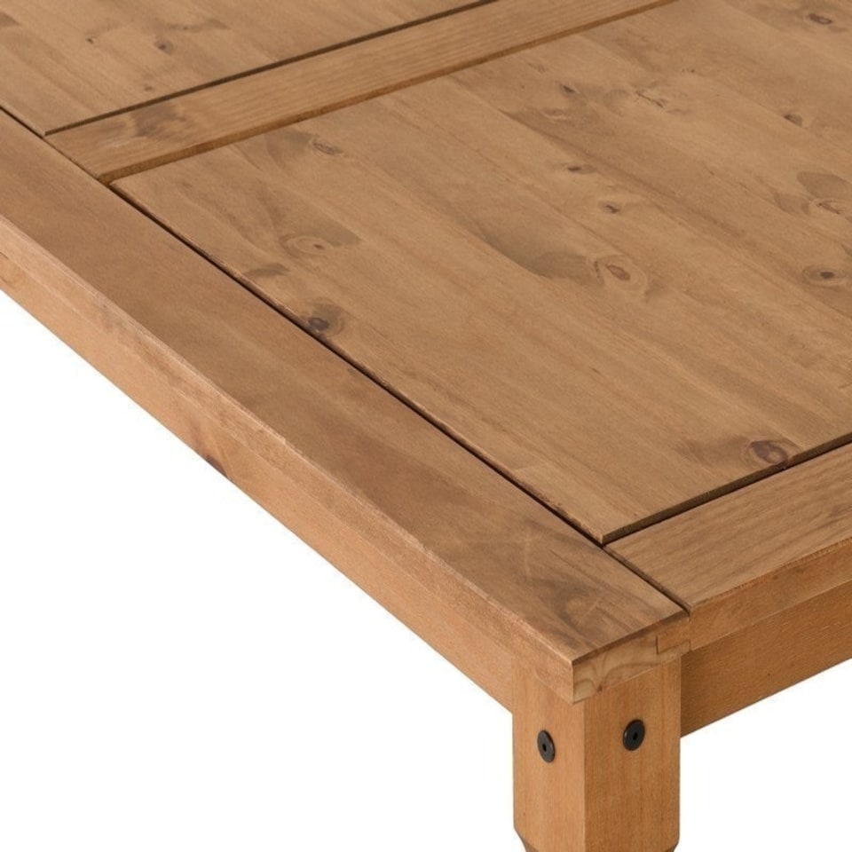 image 1 of Corona 5 feet Dining Table - L92 x W152 x H75.5 cm - Distressed Waxed Pine Brown