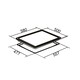 image 4 of SIA GHG612BL 60cm Black 4 Burner Gas On Glass Hob With Enamel Pan Stands & FFD