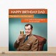 image 2 of Dad Adhered To A Strict Fitness Regime... - Funny Dad Birthday Card