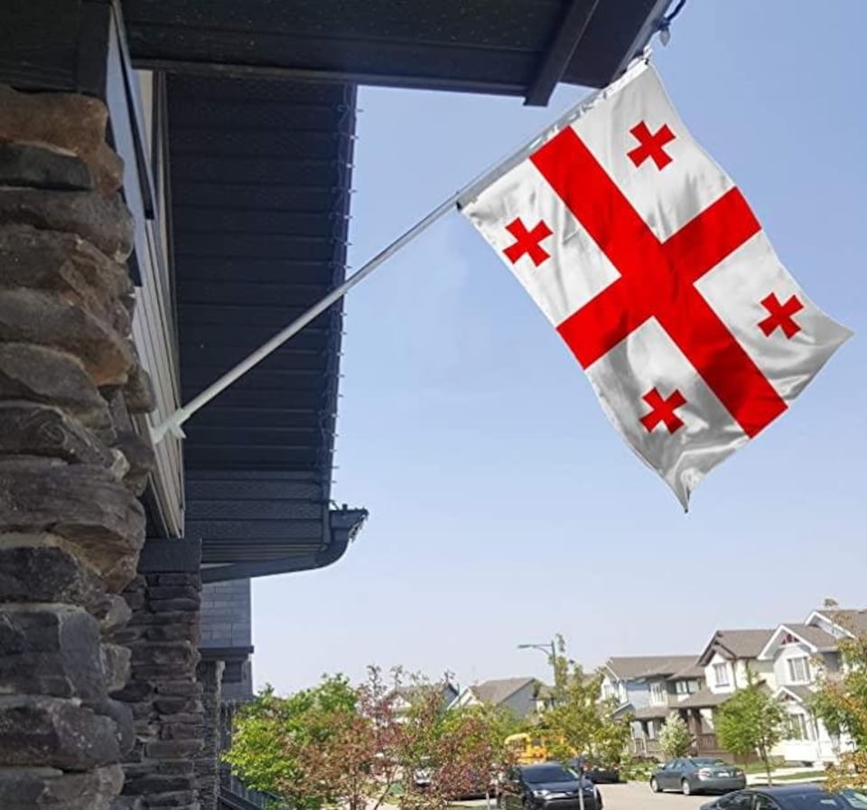 image 1 of Georgia Flag 5x3ft With Eyelets | Multi