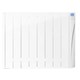 image 2 of 747mm (W) x 575mm (H) - White Touch Electric Oil Filled Radiator (Alicante) - 880 Watts - Depth 98mm - Heats Up To 9m²
