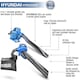 image 2 of Hyundai 3-IN-1 Petrol Leaf Blower Garden Vacuum Shredder 26cc 2-Stroke HYBV2600X
