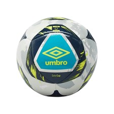 Umbro Sala Cup Ni Futsal Ball - White/Lime Punch/Peacoat - 3