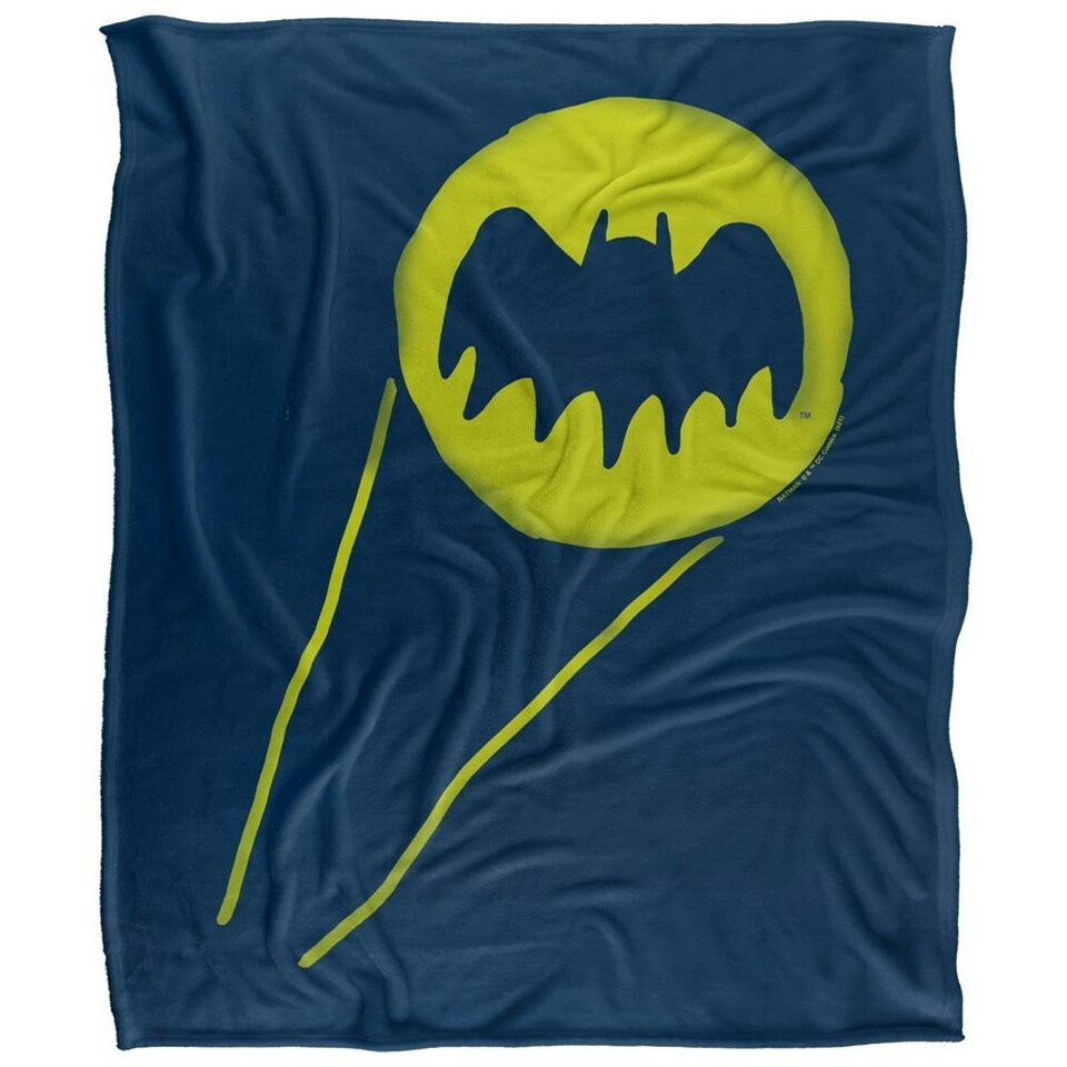 Batman Bat Signal Blanket - Multicoloured - One Size (UTTV18994)
