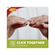 image 2 of Command Picture Hanging Strips Set, Medium & Large (pack 12) - Multi Colour - One Size