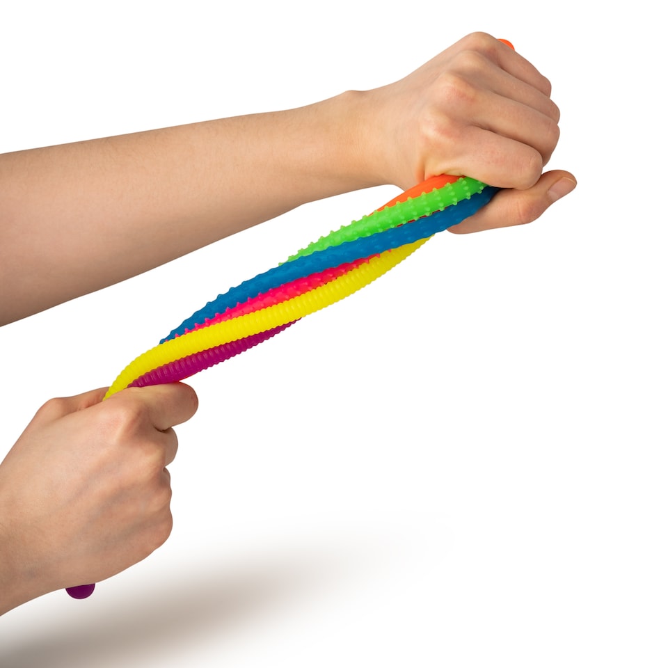 image 1 of Scrunchems Neon Noodles – Soft Stretchy Toy for Kids