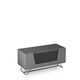 image 2 of Chromium TV-Stand with 1 Flap Grey CRO2-1000CB-GRY Grey | Grey