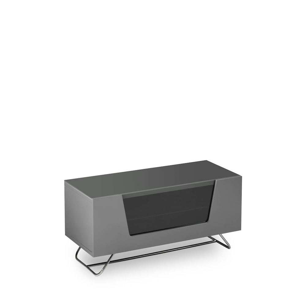 image 1 of Chromium TV-Stand with 1 Flap Grey CRO2-1000CB-GRY Grey | Grey