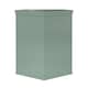 image 5 of Teamson Home Glancy Removable Corner Wall Cabinet with Faux Louvered Door, Sage Green