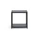 image 3 of Premium Stylish Black Ash Lamp Table Black
