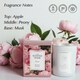 image 2 of Ashleigh & Burwood Peony Scented Jar Candle 170g White