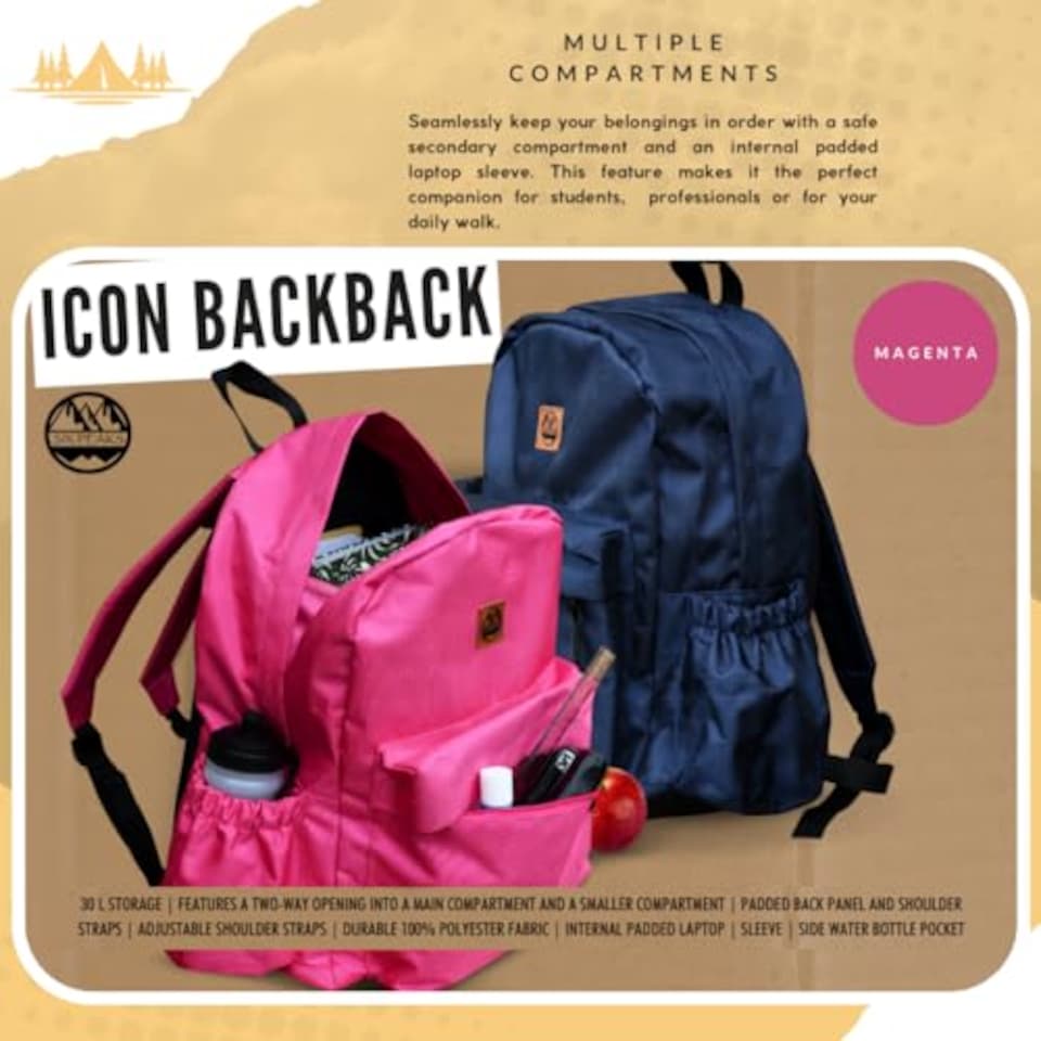 image 1 of Six Peaks Icon Backpack (30L)