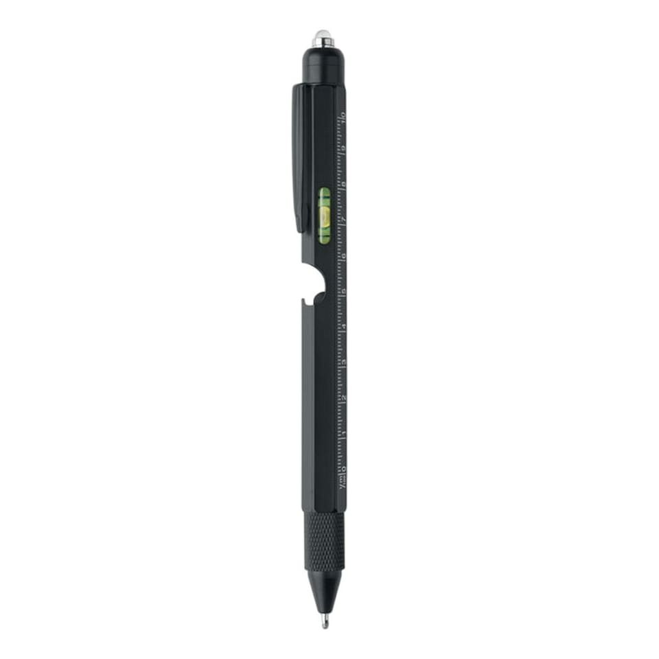 image 1 of MidOcean Retool Spirit Level Pen - Black - One Size