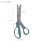 image 1 of Milward Pinking Shears - 23.5cm/9.25in Soft-Grip Zigzag Fabric & Craft Scissors for Sewing, Quilting & Papercraft