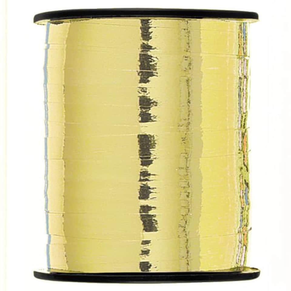 image 1 of Gold Metallic Curling Ribbon - 50 yd / 45.7m