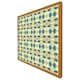 image 4 of Psychedelic geometric pattern (Picutre Frame) Brown | M