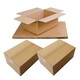 image 1 of 25 x Packing Shipping Mailing Single Wall 350 x 250 x 160mm (Royal Mail Box) Postal Cardboard Boxes Brown