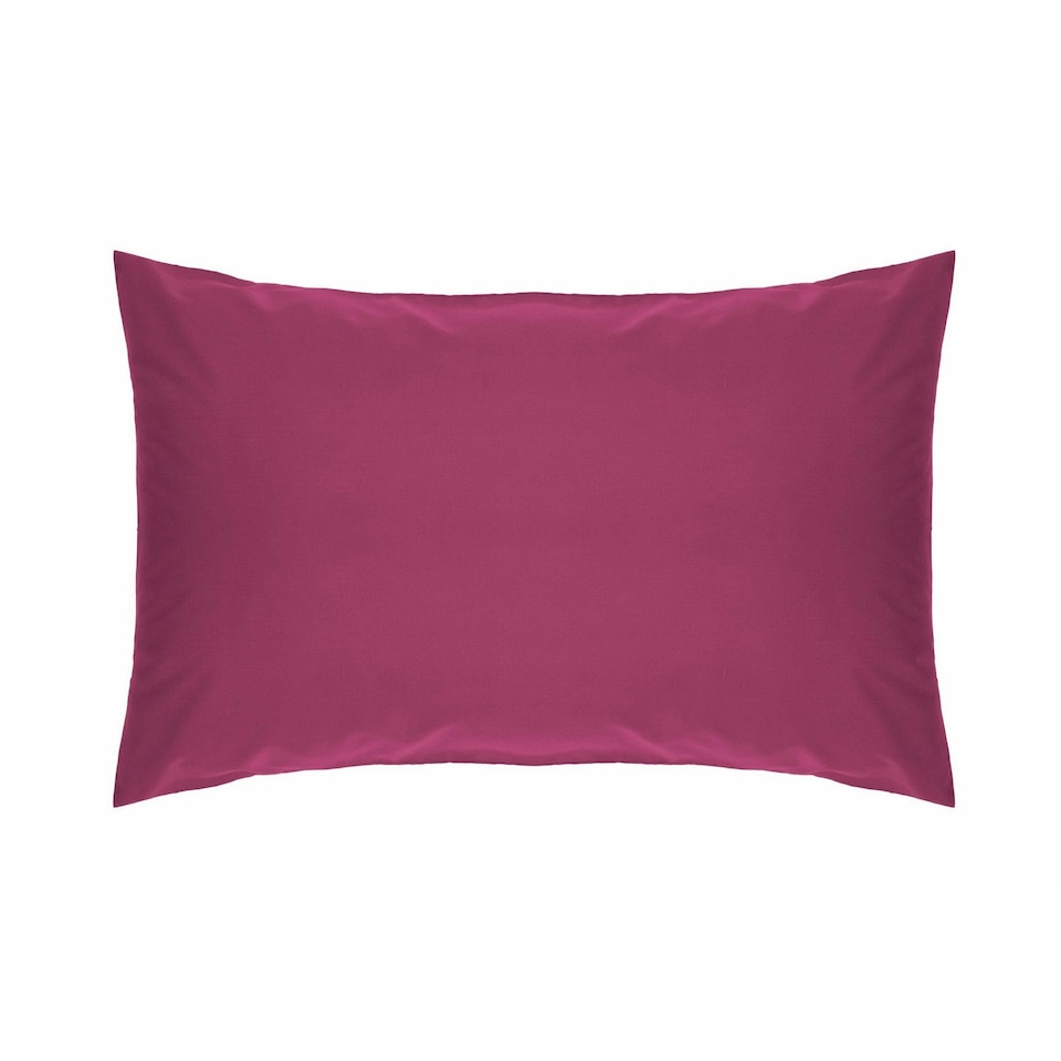 Belledorm Easycare Percale Housewife Pillowcase - Fuchsia - One Size