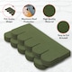 image 2 of Premium Asphalt Roof Shingles - Fish Scales Design 80 x 31.5 cm Weather Resistant Roofing Felt (25 Pcs)
