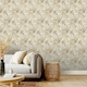 image 3 of Rasch Paradise Palm Leaf Heavyweight Vinyl Textured Wallpaper - Gold/Cream - 10m x 53cm Gold