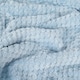 image 2 of OHS Luxury Soft Waffle Honeycomb Mink Warm Blanket, 150x200cm - Blue