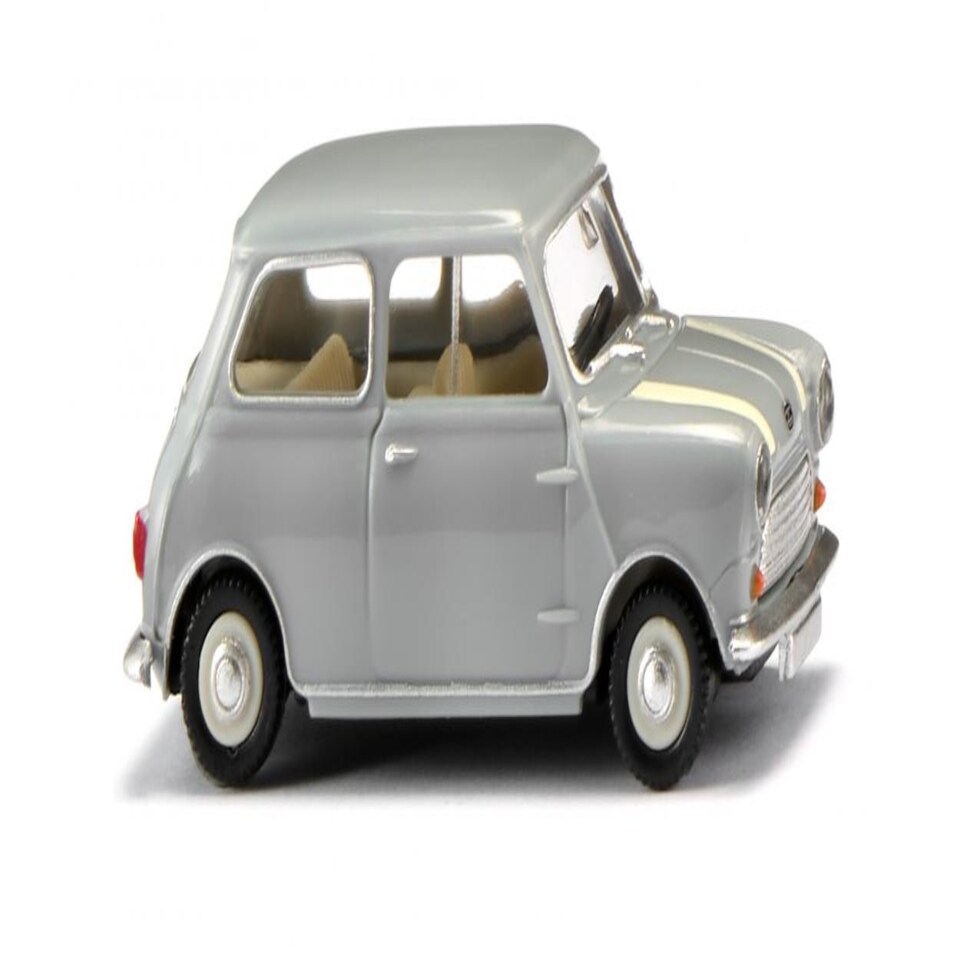 Wiking Austin Mini Silver Grey 1959-67