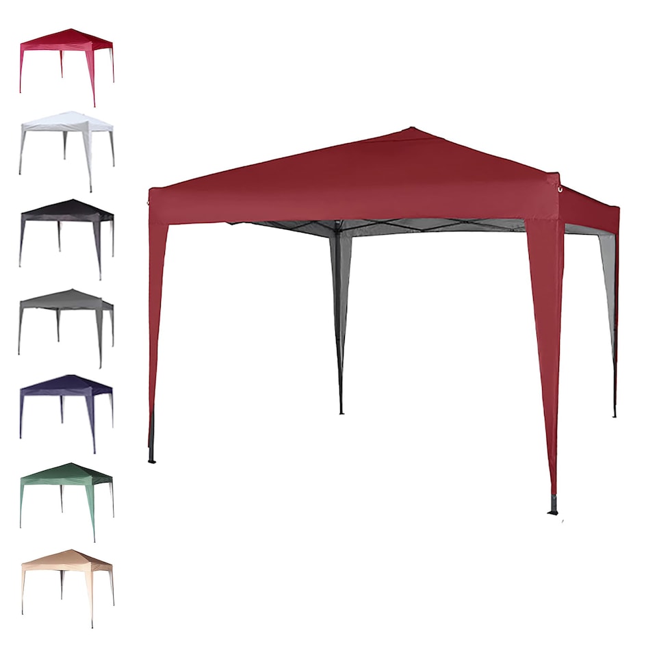 image 1 of MCC Direct Gazebo 3x3 Pop up Red | Red | Red