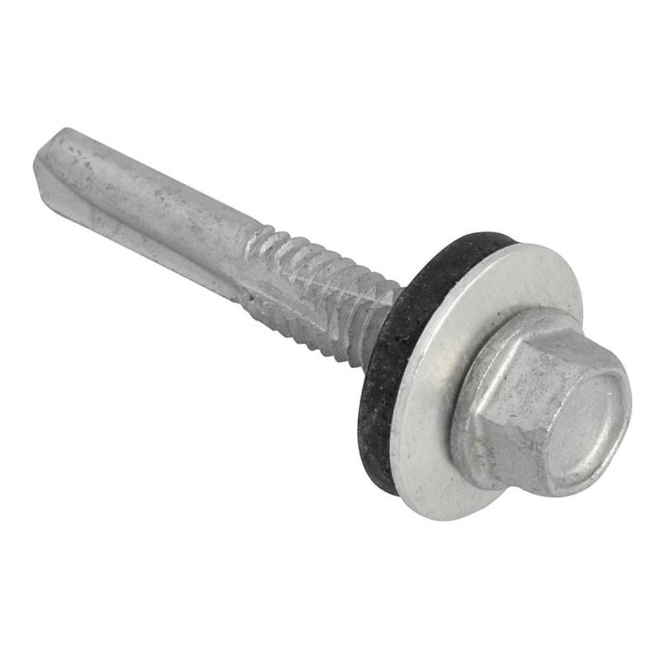 Forgefix Techfast Self-drill, Heavy Section, Hex - Multi Colour - 5.5 x 35mm