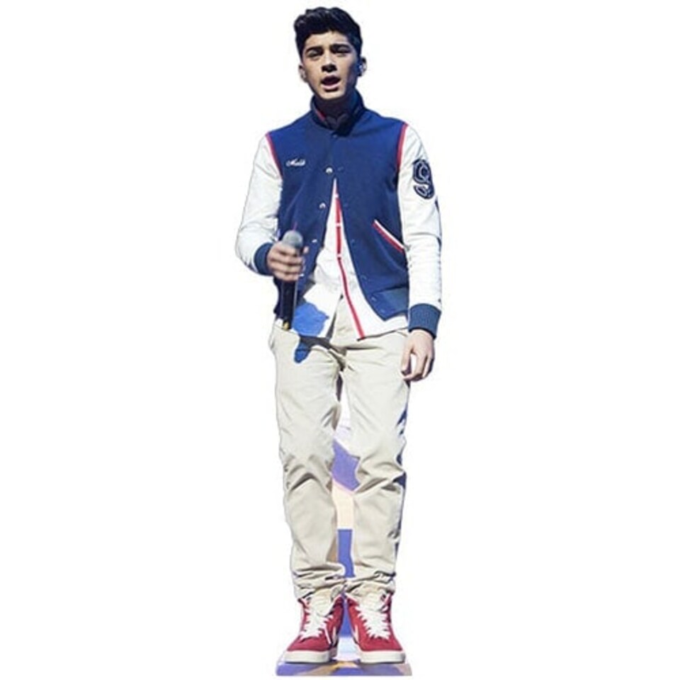 Zayn Malik One Direction Performing Lifesize Cardboard Cutout 167cm