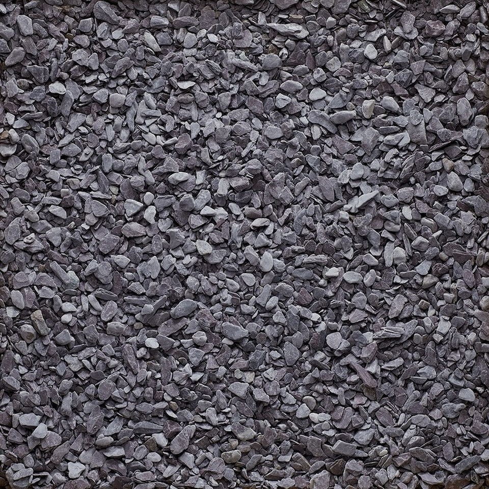 image 1 of 20mm Plum Slate Chippings - Premium Aggregate Bulk Bag - 850 kilos