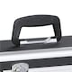 image 6 of Yaheetech Vinyl Storage Case with Lockable Latches Black Black