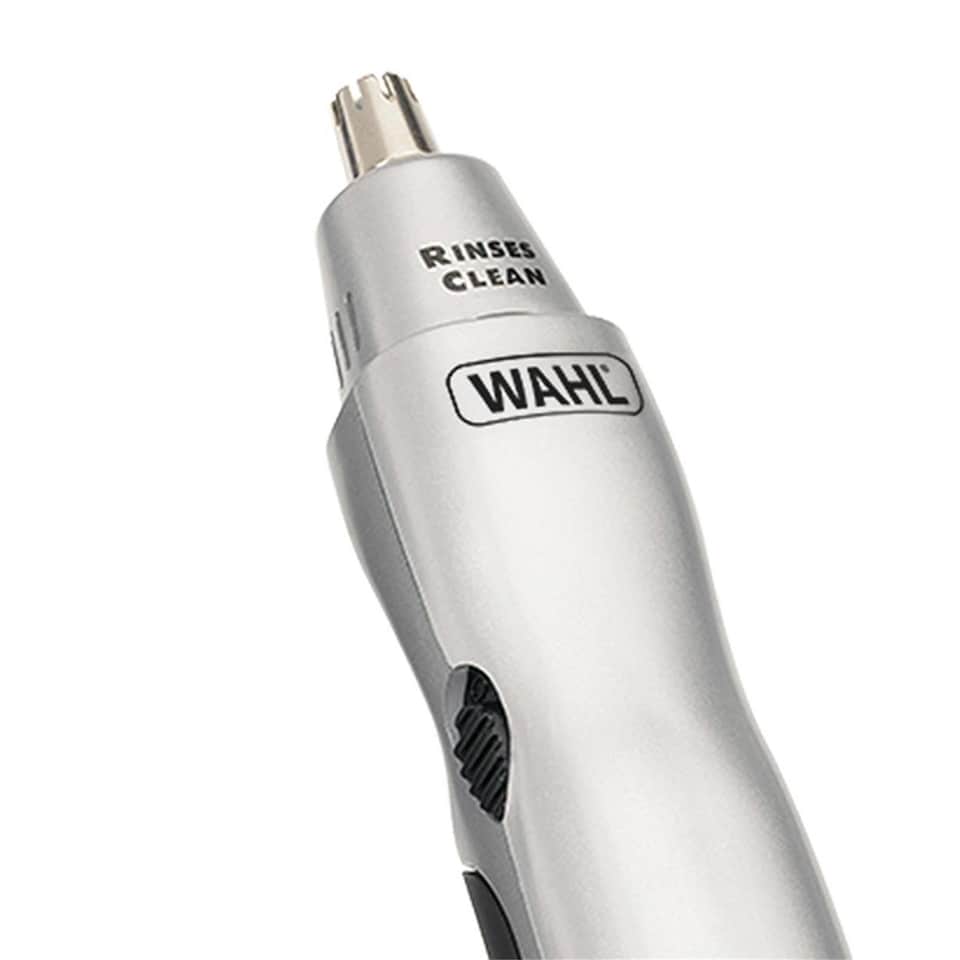 image 1 of Wahl Cordless Dual Head Battery Ear Nose & Brow Trimmer Grooming Set 5545-516