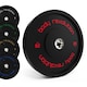 image 2 of Body Revolution Olympic Bumper Plates Black 100kg SET 2x5kg 2x10kg 2x15kg 2x20kg
