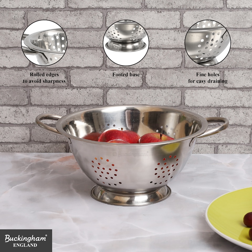 image 1 of Buckingham Deep Colander 2.3 L / 24 cm.