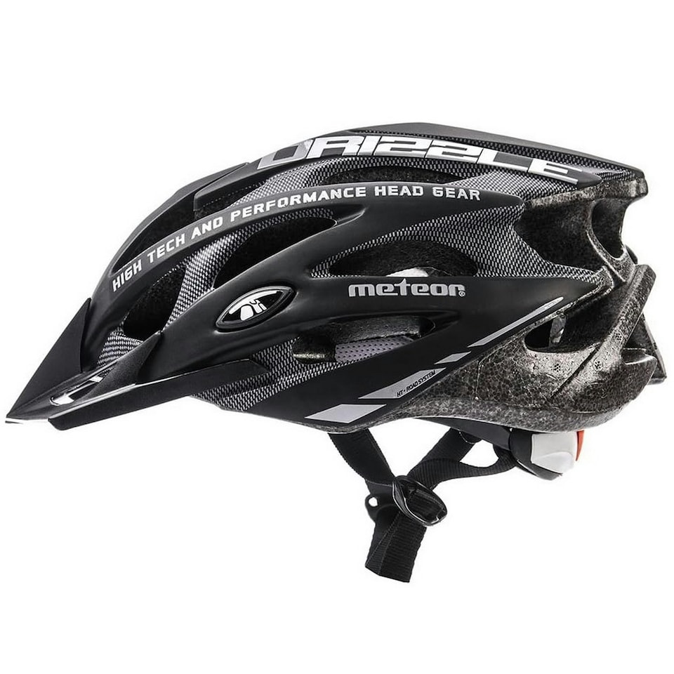 image 1 of Cycle Helmet MTB Bike Bicycle Skateboard Scooter Hoverboard Safety Helmet - Drizzle Black | Black | L