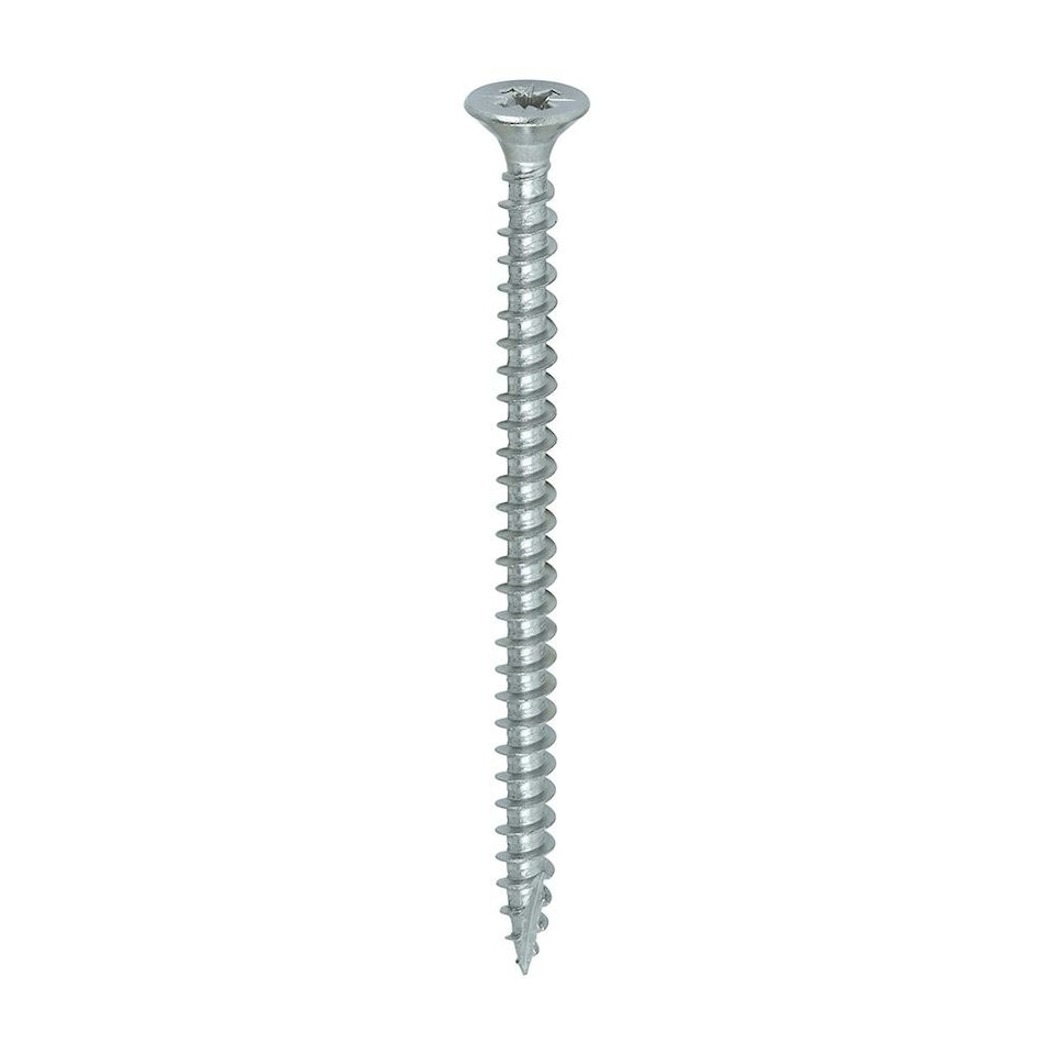 image 1 of Timco - Classic Multi-Purpose Screws - PZ - Double Countersunk - A4 Stainless Steel  (Size 4.0 x 60 - 200 Pieces)