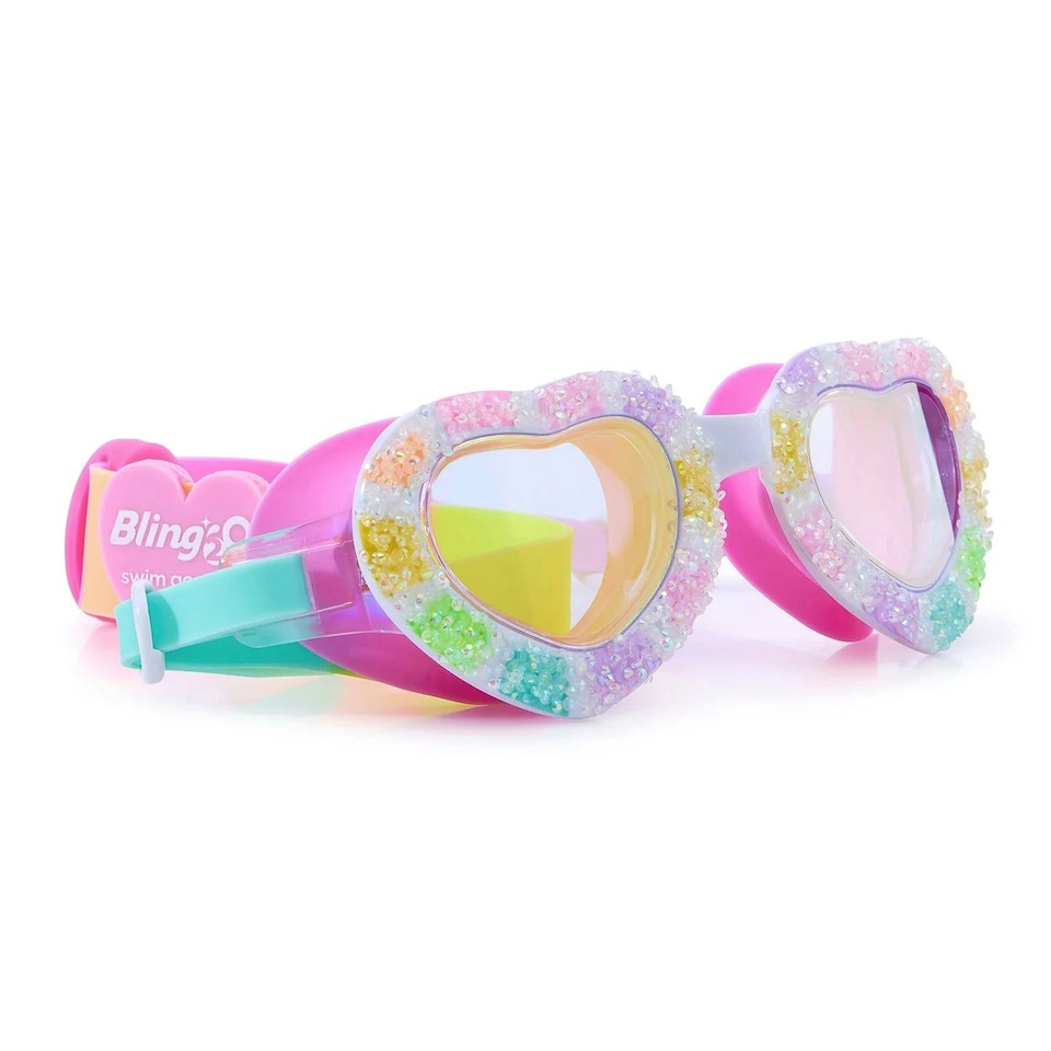 image 1 of Bling2O I Luv Candy - Sweet Hearts Swim Junior Goggles