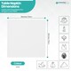 image 2 of 1pc Polyester Table Napkins, Wrinkle-Resistant Cloth Napkin - 20 Inch